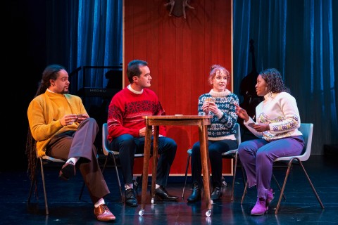 Theo Diedrick. Connor Going, Kirsty Findlay & Lola Aluko.